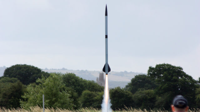 More Smoke and Noise: A Journey into Amateur Rocketry [Image: Intimidator by Phil Charlesworth]